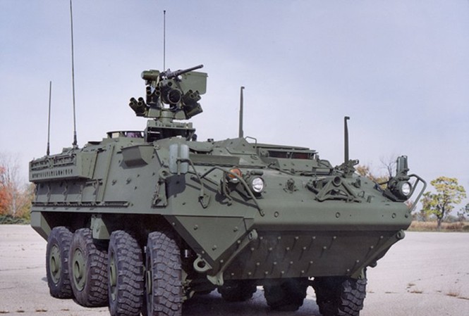 Thái Lan đặt mua 60 ‘quái vật biến hình’ Stryker ICV của Mỹ Xe bọc thép M1126 Stryker ICV của Mỹ.