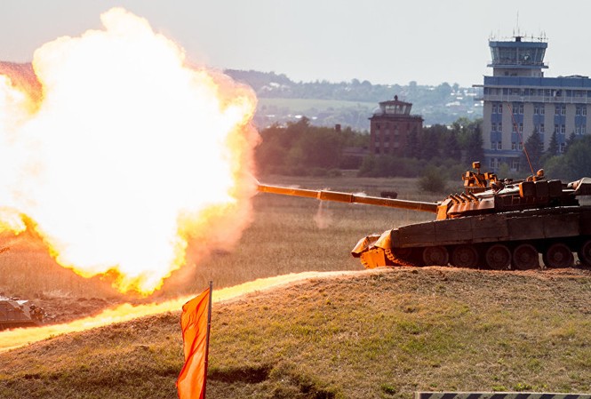 ‘Xe tăng bay’ T-80BV gia nhập Hạm đội Thái Bình Dương của Nga ‘Xe tăng bay’ T-80BV gia nhập Hạm đội Thái Bình Dương của Nga