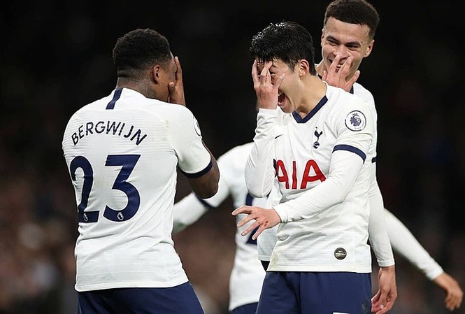 Man City thua trắng Tottenham Man City thua trắng Tottenham