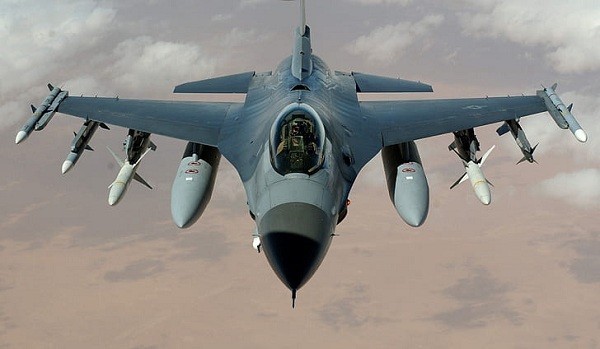 Máy bay chiến đấu F-16A của Đài Loan mất tích sau 2 phút cất cánh Máy bay chiến đấu F-16. Ảnh: Pick pick