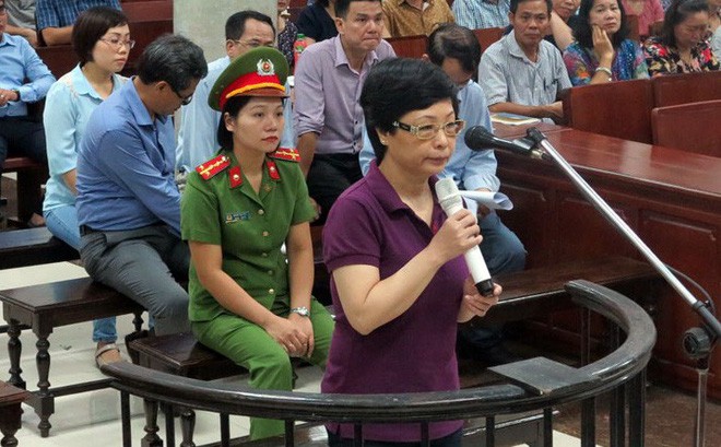 Y án chung thân đối với cựu đại biểu quốc hội Châu Thị Thu Nga Bị cáo Châu Thị Thu Nga