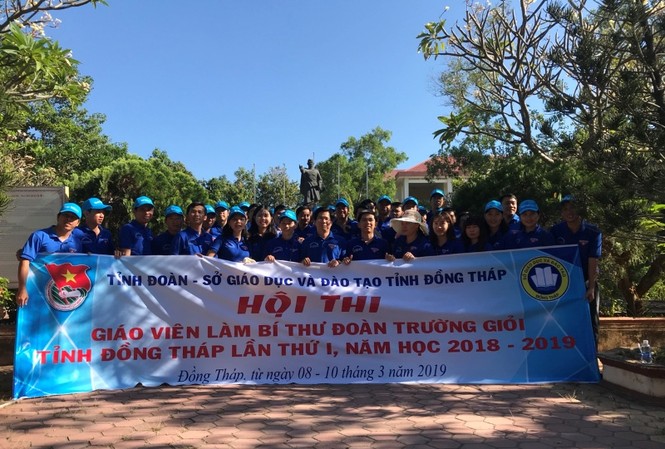Đồng Tháp: Thi giáo viên làm Bí thư Đoàn trường giỏi Hội thi giáo viên làm Bí thư Đoàn trường giỏi tỉnh Đồng Tháp lần thứ I, năm học 2018 – 2019