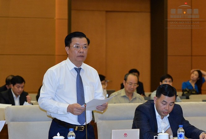 Bộ trưởng Tài chính Bộ trưởng Tài chính Đinh Tiến Dũng
