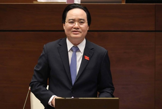 Tự chủ đại học phải gắn với kiểm soát chất lượng Bộ trưởng Bộ Giáo dục và Đào tạo Phùng Xuân Nhạ. Ảnh Như Ý