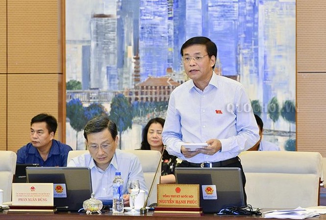 Kỳ họp thứ 6, Quốc hội khoá 14 lấy phiếu tín nhiệm chức danh chủ chốt Tổng Thư ký Quốc hội Nguyễn Hạnh Phúc
