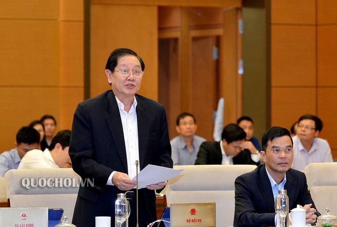 Bộ Nội vụ đề xuất sáp nhập đơn vị hành chính: Giảm 4 huyện, 109 xã Bộ trưởng Nội vụ Lê Vĩnh Tân