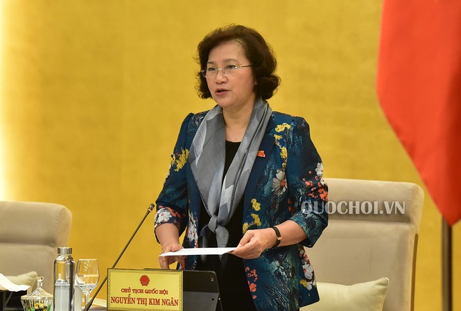 'Mùa dịch, bộ đội biên phòng phải ngủ lán trại nơi đường mòn...' Chủ tịch Quốc hội Nguyễn Thị Kim Ngân