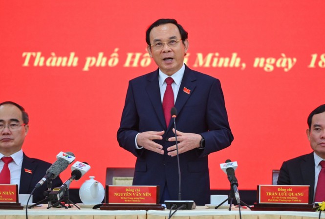 Bí thư Nguyễn Văn Nên chuyển sinh hoạt về đoàn ĐBQH TP.HCM Bí thư Nguyễn Văn Nên chuyển sinh hoạt về đoàn ĐBQH TP.HCM