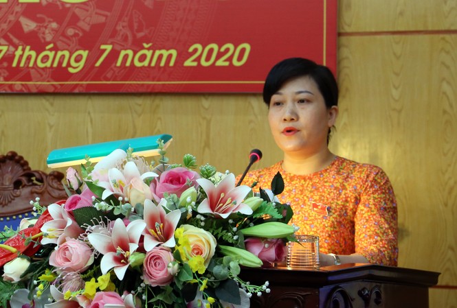 Quyền Chủ tịch tỉnh Bắc Kạn không có tên trong Ban Thường vụ Tỉnh ủy Bà Đỗ Thị Minh Hoa. Ảnh IT