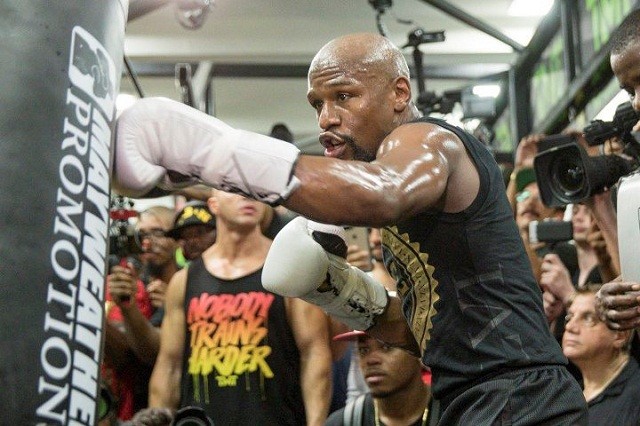 “Độc cô cầu bại” Mayweather không giải nghệ, chuẩn bị tái xuất? Hình ảnh được Mayweather đăng tải trên trang Instagram