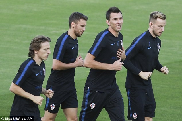 Tin nhanh World Cup: Croatia không tập luyện nhiều trước chung kết Tin nhanh World Cup: Croatia không tập luyện nhiều trước chung kết