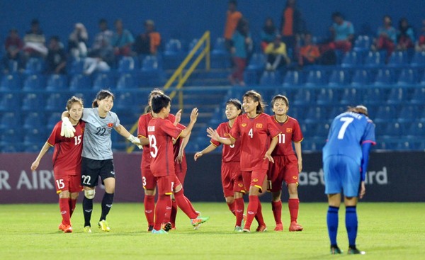Tuyển nữ Việt Nam được thưởng gấp đôi Olympic Việt Nam Tuyển nữ Việt Nam được thưởng gấp đôi Olympic Việt Nam