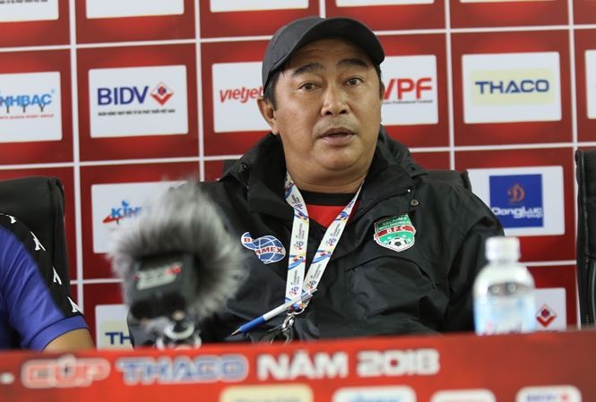 HLV B.Bình Dương tiếc nuối sau Siêu Cúp 2018 HLV Trần Minh Chiến