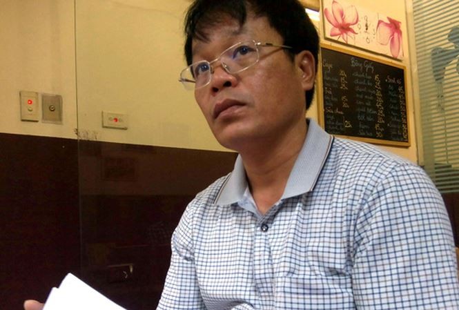 Doanh nhân 5 năm kêu oan lĩnh án 3 năm tù treo Ông Vũ Văn Đảo 5 năm ra Bắc vào Nam đội đơn đi kêu oan. Ảnh: M.Đ