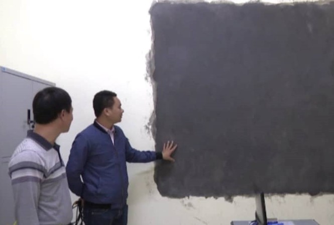Trộm khoắng hơn nửa tỷ đồng tại Công ty Bia Hiện trường vụ trộm.
