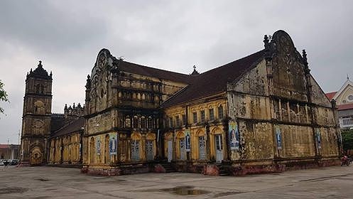 Không có đoàn kiến trúc sư trực tiếp làm việc với đại diện nhà thờ Bùi Chu Nhà thờ Bùi Chu. Ảnh: M.Đ