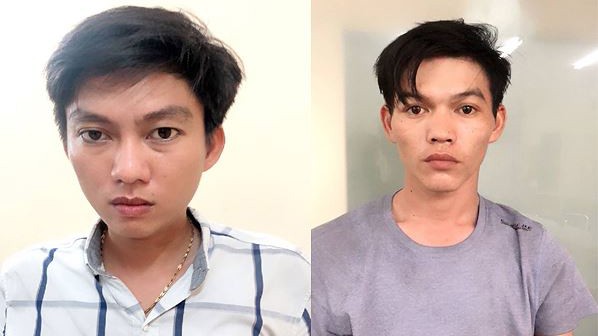 Phá đường dây 'đá xế' bán sang Campuchia Thuật và Duy tại công an.
