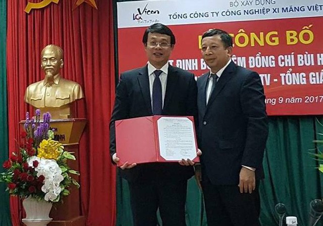 Tổng Công ty Xi măng Việt Nam có Tổng Giám đốc mới Tổng Công ty Xi măng Việt Nam có Tổng Giám đốc mới