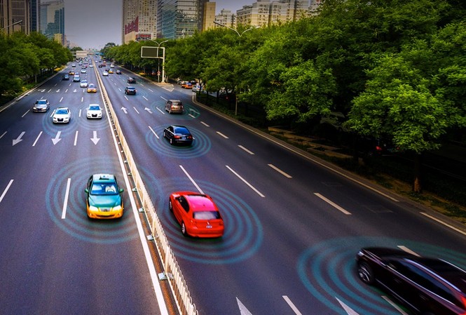 Thành lập Hiệp hội ô tô 5G toàn cầu Mạng 5G sẽ kết nối các ứng dụng như lái xe tự động, đảm bảo an toàn giao thông trong các hệ thống giao thông thông minh và thành phố thông minh. Ảnh: Broadcom.