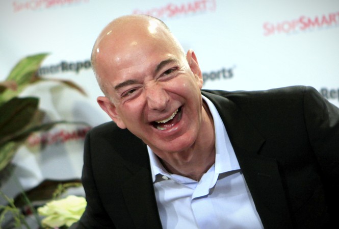 Ông chủ Amazon thành người giàu thứ hai thế giới sau một ngày CEO Amazon Jeff Bezos. Ảnh: Reuters