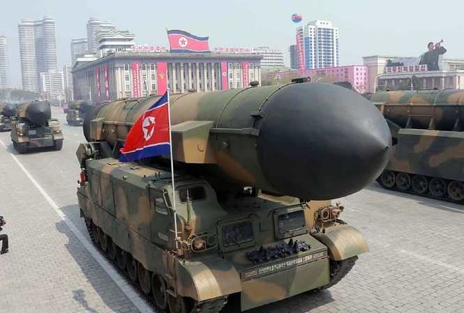 'Triều Tiên không từ bỏ sự tự vệ dù phải đánh đổi cả thế giới’ Ảnh: AFP
