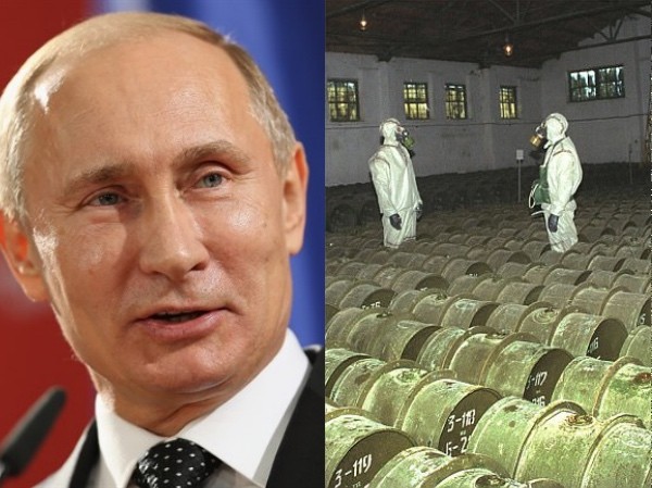 Putin: Nga tiêu hủy vũ khí hóa học cuối cùng là ‘sự kiện lịch sử’ Ảnh minh họa