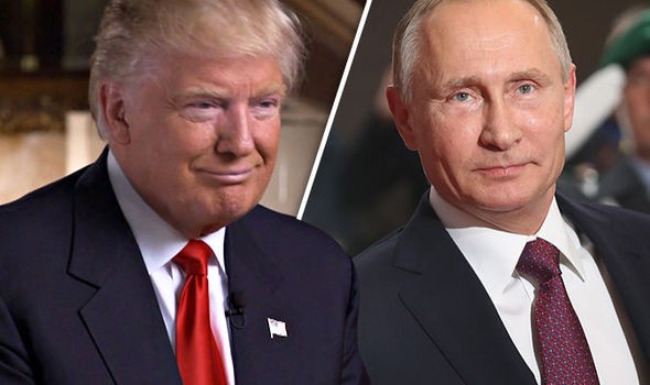 Tổng thống Trump - Putin khó có thể gặp riêng tại Việt Nam? Ảnh minh họa: Express