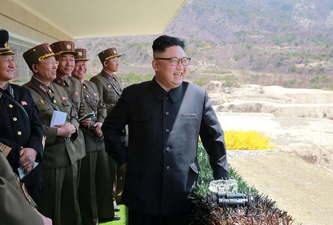 Chủ tịch Triều Tiên bổ nhiệm Bộ trưởng An ninh quốc gia Chủ tịch Triều Tiên Kim Jong-un. Ảnh: KCNA