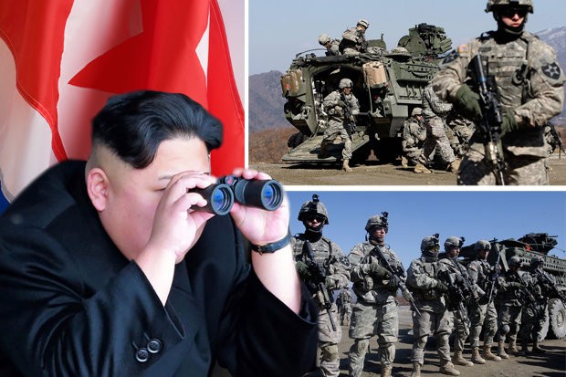 Triều Tiên: ‘Hàn Quốc muốn Mỹ rút quân vô điều kiện khỏi bán đảo’ Ảnh minh hoạ: Daily Star