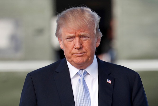 Tổng thống Trump: 'Có vẻ như Nga đứng sau vụ đầu độc cựu điệp viên' Tổng thống Mỹ Donald Trump. Ảnh: Reuters