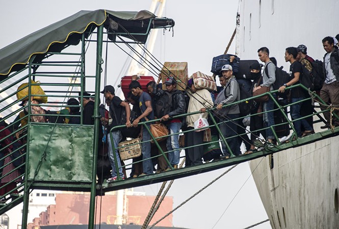Tàu bốc cháy ngoài khơi Indonesia, 10 người thiệt mạng Ảnh minh họa: AFP