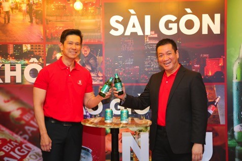 Tái ra mắt thương hiệu bia Saigon Tái ra mắt thương hiệu bia Saigon