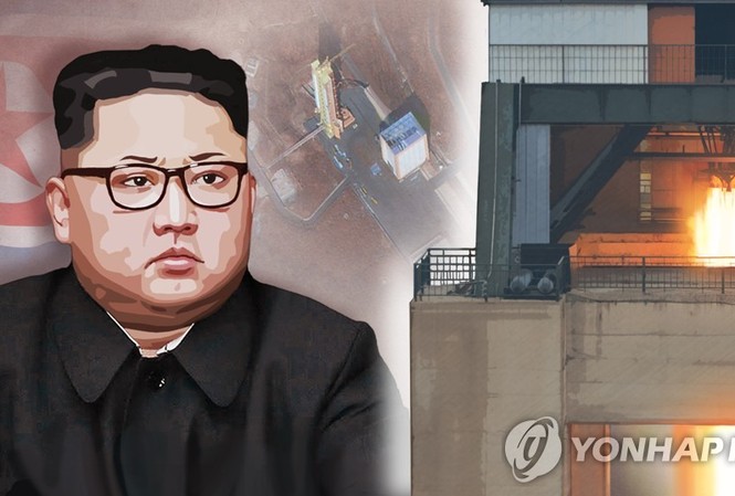 Triều Tiên sẽ phóng ICBM hiện đại nhất Hwasong-15 trước Giáng sinh? Ảnh minh hoạ: Yonhap