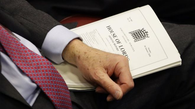 Hai viện Quốc hội Anh chưa tìm được tiếng nói chung trong dự thảo Brexit Hai viện Quốc hội Anh chưa tìm được tiếng nói chung trong dự thảo Brexit