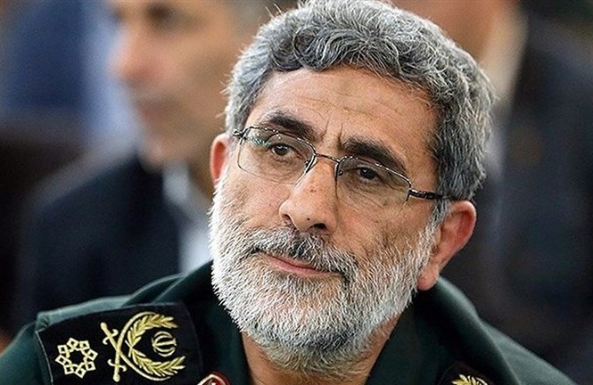Mỹ dọa cho người kế nhiệm chịu chung số phận với Tướng Soleimani Tư lệnh Esmail Ghaani. Ảnh: Reuters