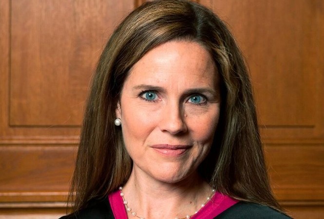 Bà Amy Coney Barrett. Ảnh: AP