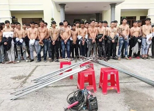 Thông tin mới liên quan 2 băng giang hồ “dàn trận” ở Biên Hòa Nhưng đối tượng xăm trổ bị cơ quan công an bắt giữ