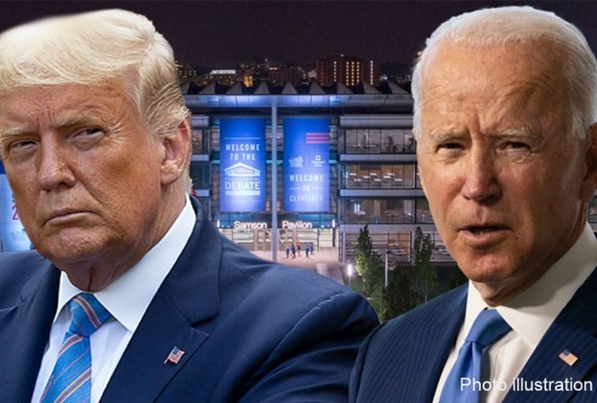 Số khán giả xem ông Joe Biden hỏi - đáp cao hơn hẳn ông Donald Trump Ảnh: Fox News