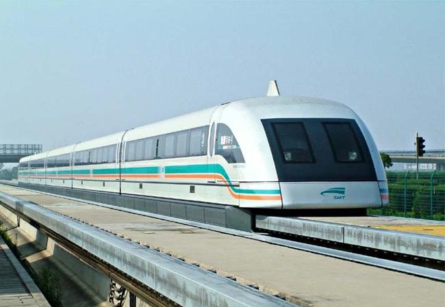 Trung Quốc sản xuất tàu hỏa đệm từ trường 600 km/h Trung Quốc sản xuất tàu hỏa đệm từ trường 600 km/h