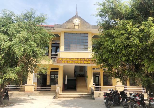 ‘Ăn chặn’ tiền điện hỗ của người nghèo, chủ tịch xã và kế toán bị khởi tố UBND xã Ba Xa, huyện Ba Tơ, Quảng Ngãi nơi xảy ra vụ việc. Ảnh: N.N