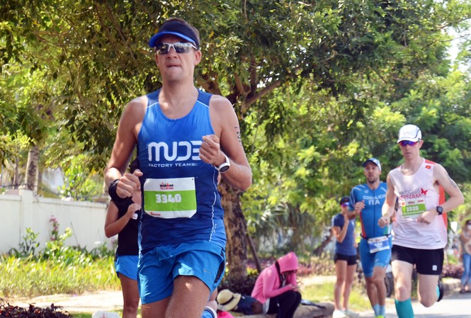 Việt Nam lần đầu tổ chức IRONMAN 70.3 Châu Á - Thái Bình Dương Cuộc thi IRONMAN 70.3 năm nay lần đầu tiên được mở rộng quy mô thành giải vô địch Châu Á – Thái Bình Dương. Ảnh: X.S