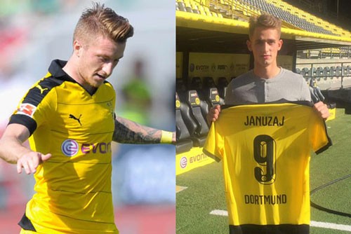 Kế hiểm của M.U khi đưa Januzaj tới Dortmund Đẩy Januzaj tới Dortmund nằm trong kế hoạch mua Reus của M.U.