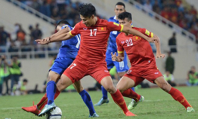 Việt Nam vs Thái Lan (0-3): Vỡ mộng ở Mỹ Đình Tuyển Việt Nam thua tâm phục, khẩu phục người Thái. Ảnh: Zing