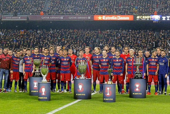 Đoạt cú 'ăn ba', Barca mất bộn tiền Barcelona sẽ mất bộn tiền nếu đoạt “cú ăn ba” một lần nữa.