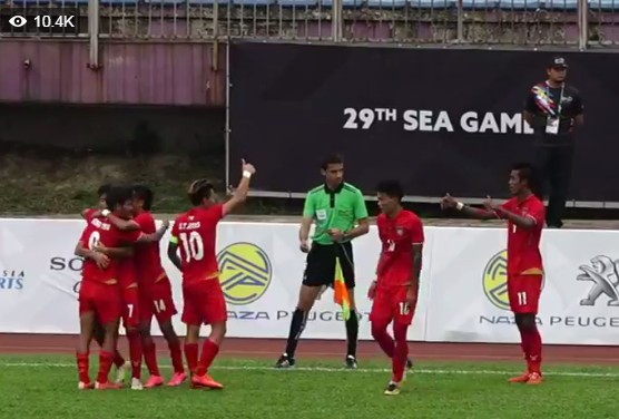 U22 Myanmar chính thức giành vé bán kết SEA Games U22 Myanmar chính thức giành vé bán kết.