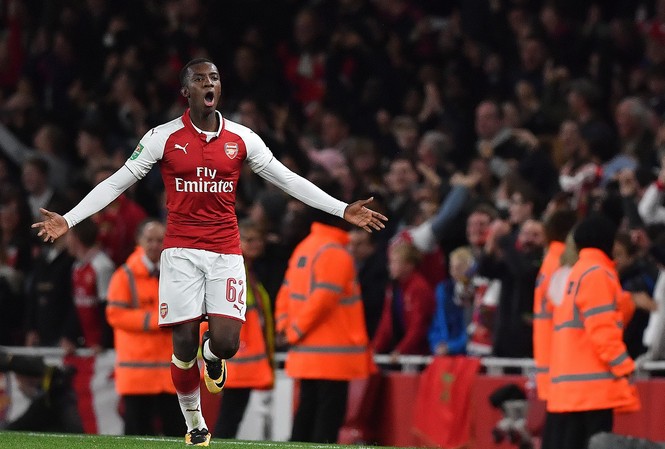 “Cứu tinh” của Arsenal từng bị Chelsea ruồng rẫy Eddie Nketiah lập cú đúp ngay trong lần ra mắt đội 1 Arsenal.