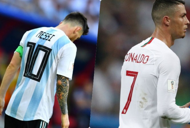 Kết quả vòng 1/8 World Cup 2018: Tiễn chân cả Messi và Ronaldo Lionel Messi và Cristiano Ronaldo sớm chia tay World Cup 2018.