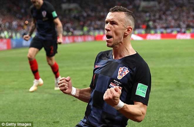 Tỏa sáng trước tuyển Anh, ngôi sao Croatia 'đóng cửa' với M.U Ivan Perisic phá tan giấc mơ chung kết của người Anh.