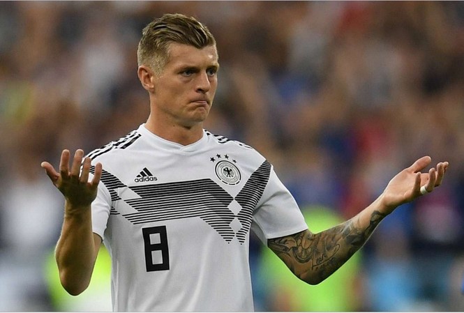Ngôi sao Toni Kroos bất ngờ tính chuyện chia tay tuyển Đức Toni Kroos tính chuyện chia tay đội tuyển Đức.