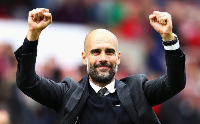 Hạ Real Madrid, HLV Guardiola mơ vô địch Champions League HLV Pep Guardiola.
